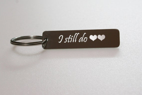 Personalized Keychain Anniversary Keychain for Men, Engraved Womens Keychain, Personalized Anniversary Gift, Personalized Key chains