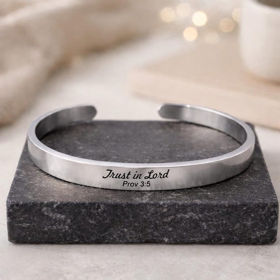 Christian Bracelets | Bible verse Bracelets | Christian Jewelry, Bible Jewelry, Inspirational Religious Jewelry | Stackable, Graduation Gift
