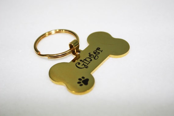 Dog Tags for Dogs Personalized Double Sided - Pet id tag