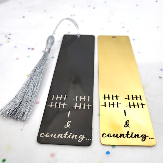 Personalized Bookmarks Engraved. Gift for Book Lovers Women Men Kids. Beautiful Custom Bookmark Gift with Tassels