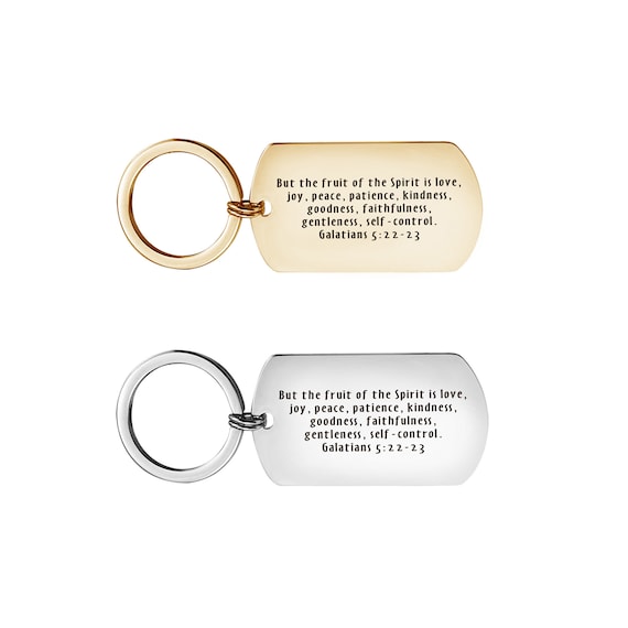 Bulk Custom Keychain Personalized Engraved Customizable Religious Brow –  Footsteps in the Past