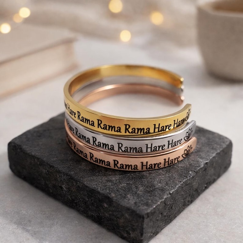 Hare Krishna Hare Rama Bracelets