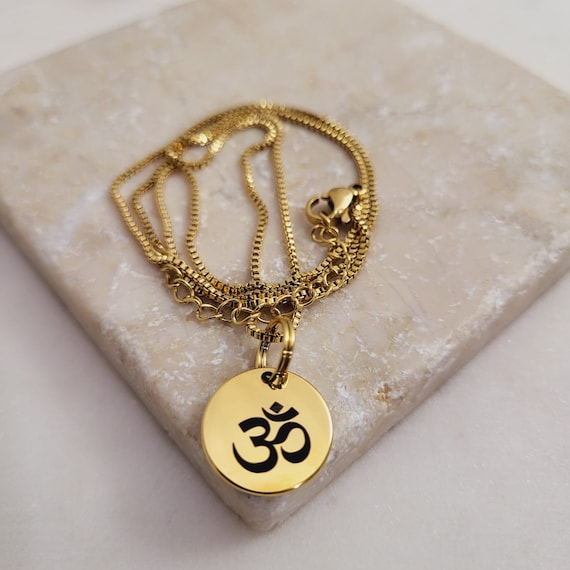 Spiritual OM charm Pendant Necklace