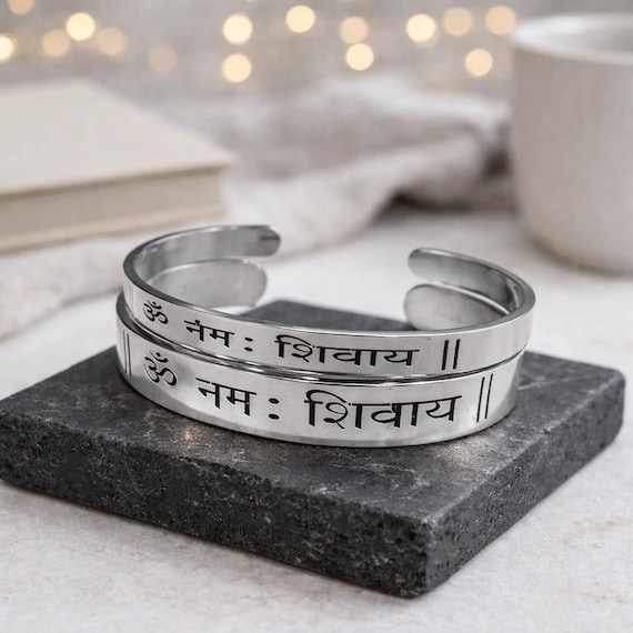 Aum om Namah Shivaya bracelet for men, women, and kids