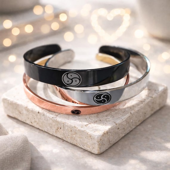 Customize BDSM Jewelry Naughty Engraved Gift for him -for Men, for her - Women  Boy Friend, Girlfriend, Boss, Couples Personalized Jewellery