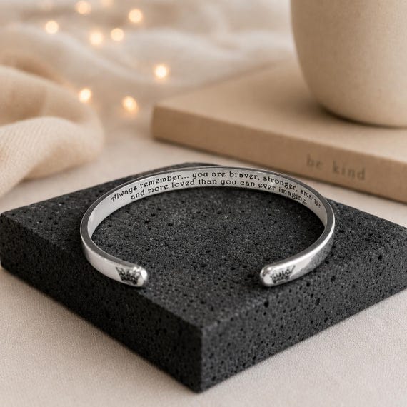 Granddaughter's Crown Gift - Always Remember You Are Braver, Stronger, Smarter, and More Loved Than You Can Ever Imagine. Personalised Gift.
