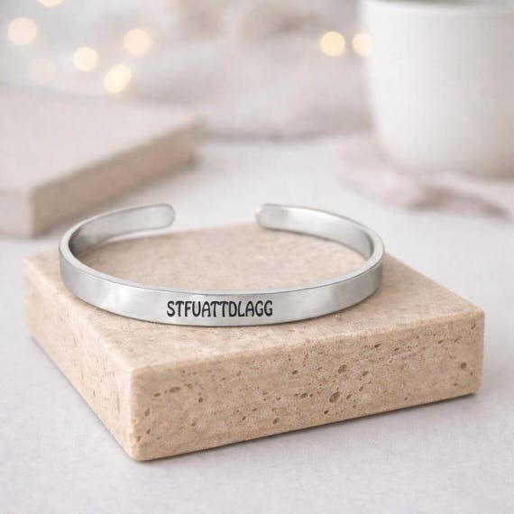 Premium STFUATTDLAGG Bracelet. Shut The F*ck Up & Take That Like A Good Girl.
