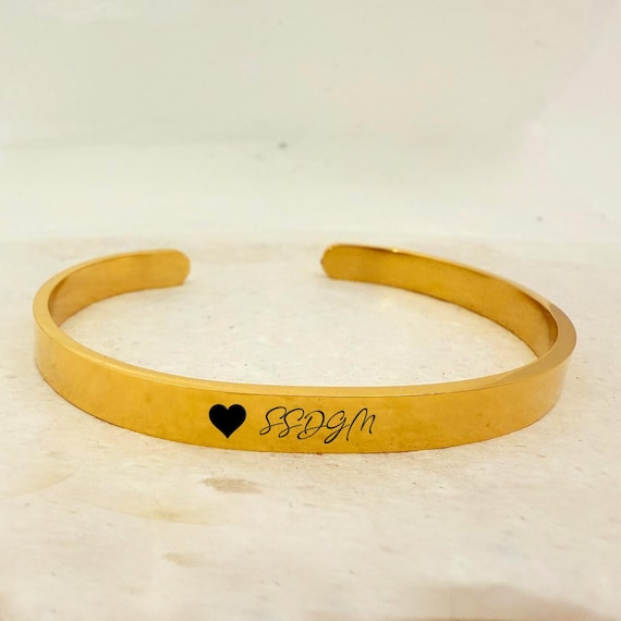 SSDGM Cuff Bracelet, Stay Sexy Don't Get Murdered
