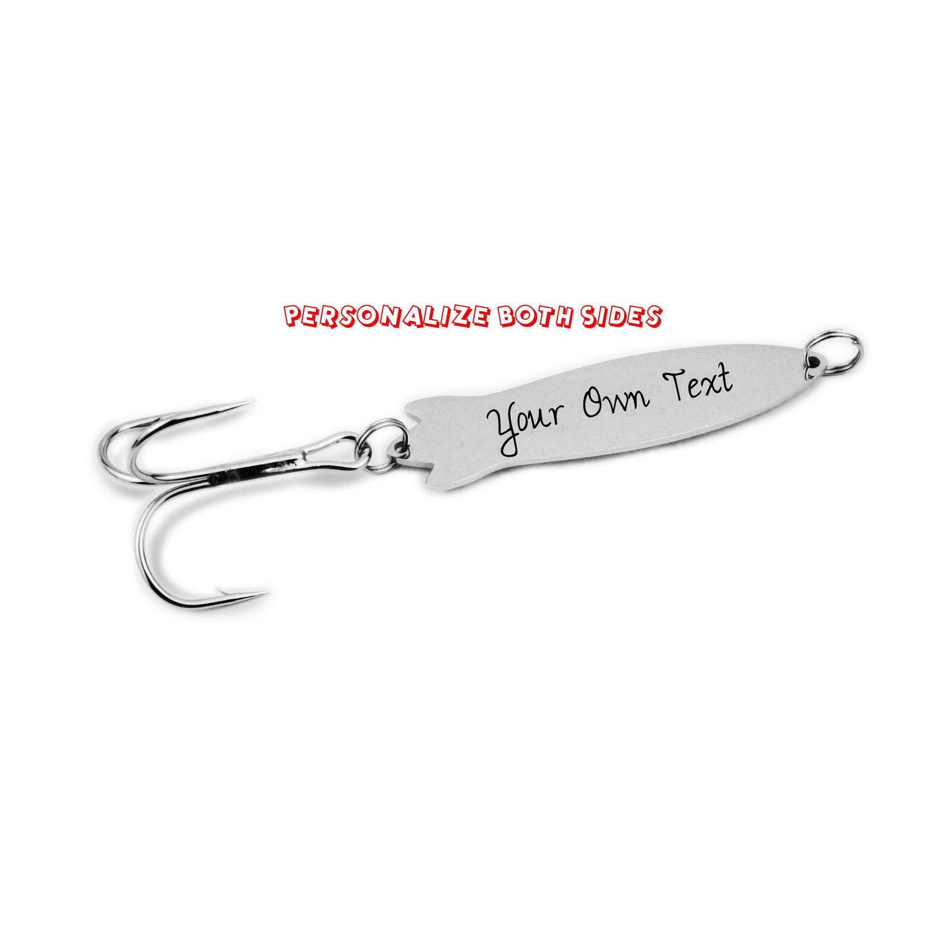 Personalized Fishing Lure Key Chain Gift Greatest Catch - Heartfelt Tokens