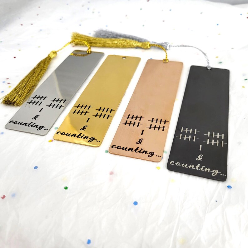 Personalized Bookmarks Engraved. Gift for Book Lovers Women Men Kids ...