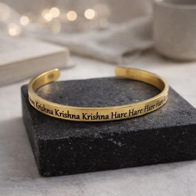 Hare Krishna Hare Rama Bracelets cuffs