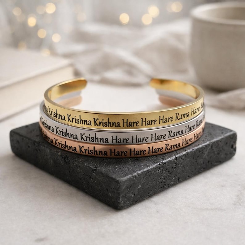 Hare Krishna Hare Rama Bracelets