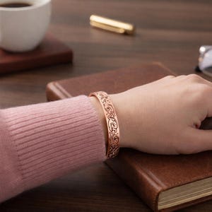 Keep f** Going Mantra Bracelet Inspirational gifts Cuff Warrior Encouragement Jewelry Gift Bangle. Believe in Yourself strength bracelet image 6
