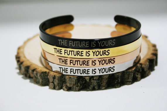 The Future Is Yours Bracelet - motivation bracelets for women