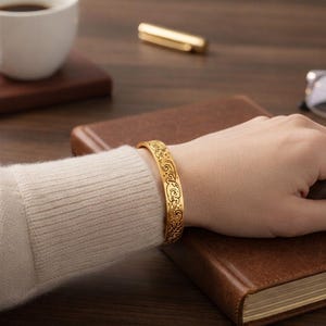 Keep f** Going Mantra Bracelet Inspirational gifts Cuff Warrior Encouragement Jewelry Gift Bangle. Believe in Yourself strength bracelet image 9