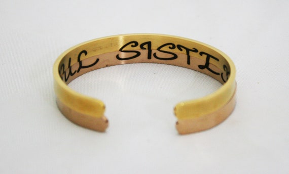 Soul Sisters Bracelets - Set of 2 Inside Engraved. With Option to Personalize Outside.