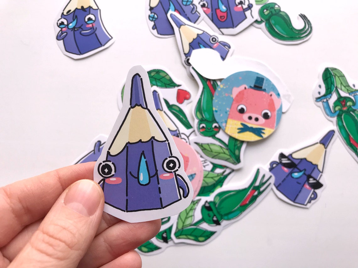 Laptop digital stickers pack printable instant download for | Etsy