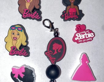 Customized Barbie Zipper Pull Ties