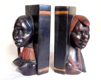sculpted wooden bookends erotic Strip joint filmore