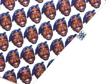 tupac dog bandana etsy