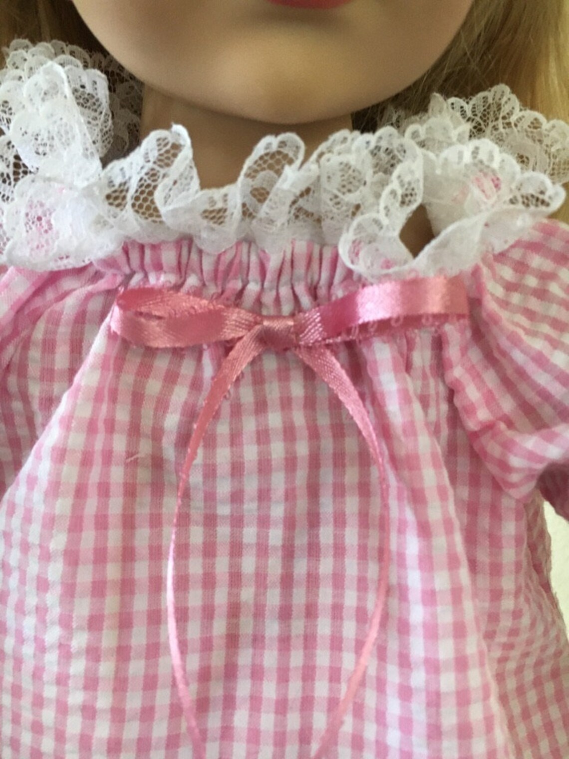 Pink Babydoll Pajamas for 18 Doll Etsy