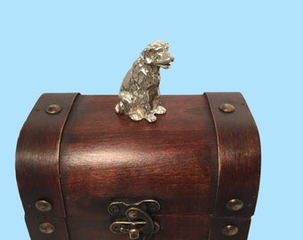 Labrador Retriever Musical Jewelry or Trinket Box. Available With or Without Music. Made In Texas