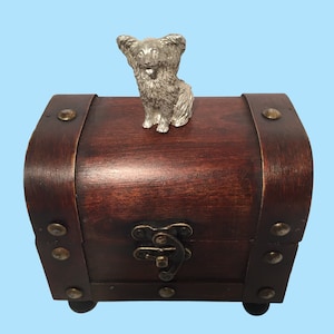 Papillon Musical Jewelry or Trinket Box. Available With or Without Music. Made In Texas
