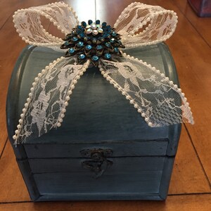 Geef haar een unieke Trunk Box voor Moeders Day Gift dat ze voor altijd kan houden deze sieraden / Memory Box zal haar laten zien You Care gevuld met Candy