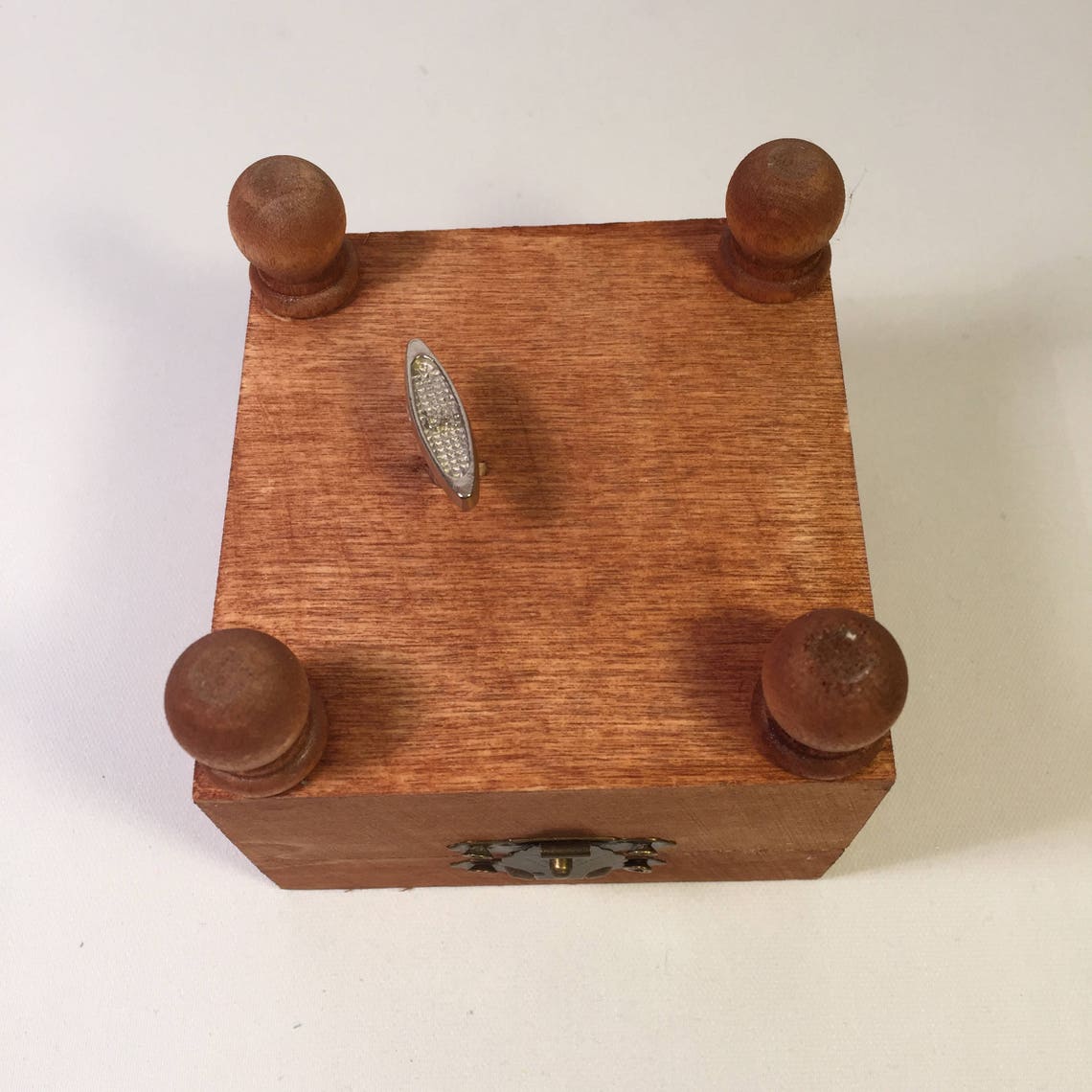 Musical Jewelry/trinket Box With Peacock of Pearls & Etsy