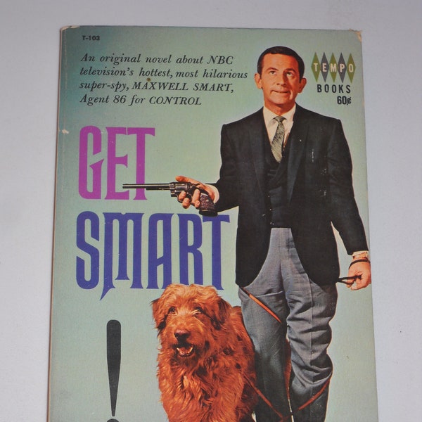 Get Smart #1, #2, Lot of 6 (You Pick) by William Johnston NBC TV tie-in series vintage paperback book Don Adams Agent 86 CONTROL Spy novel