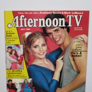 You Pick: Afternoon TV 1984 soap opera magazine Days of Our Lives Loving All My Children ATWT Guiding Light General Hospital Young  Restless