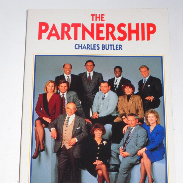 1991 LA Law - The Partnership by Charles Butler British Printing Susan Dey Blair Underwood TV tie-in vintage paperback book