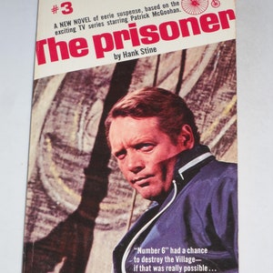 Prisoner TV novels (You Pick) #1-3 by Thomas M. Disch  tie-in paperback book Patrick McGoohan (Secret Agent Man sequel) Cult TV series