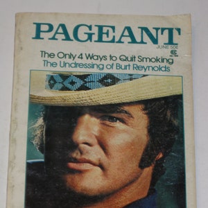 June 1973 Pageant Magazine - Burt Reynolds