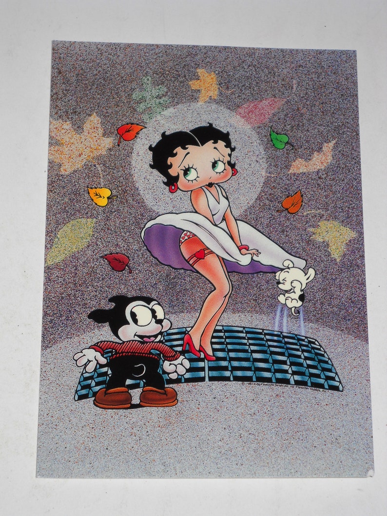 Gone With the Wind Wizard of Oz Sound of Music You Choose never used postcards Cracker Smacks Vintage Betty Boop Hollywood new