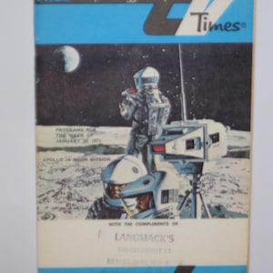 You Pick 1971 1972 TV Times Guide Apollo 14 Moon Mission, Lee Marvin, Mod Squad, Ice Station Zebra, Indy 500