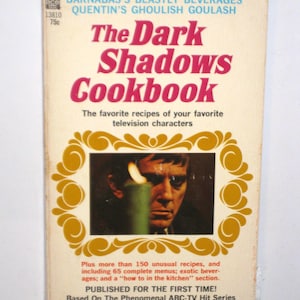 You Pick: Dark Shadows TV tie-in vintage pb book COOKBOOK!, 32 Barnabas, Quentin & the Vampire Beauty, Book of Vampires and Werewolves