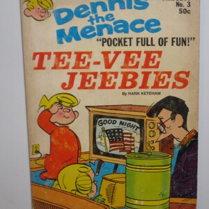 You Pick: Dennis the Menace Pocket Full of Fun Comics Digests #3 Tee-Vee Jeebies, 6 Christmas Cheers, 13, 16 Fawcett