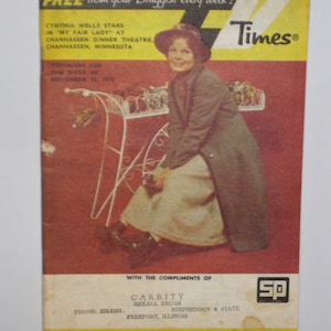 You Pick TV Times Guide 1972-1977 My Fair Lady, Barbara Eden, Dracula Jack Palance, Mia Farrow Peter Pan, Barbra Streisand Hello, Dolly