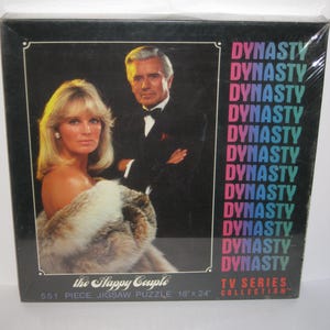 You Pick TV Jigsaw puzzles Dynasty &quot;Krystle&quot; &quot;The Happy Couple&quot;, American Bandstand &quot;70s Rate a Record&quot; SEALED