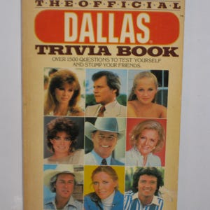 You Pick: Dallas TV tie-in vintage pb book Novel, Official Trivia Ewings of, 1 Love Conquers Fear, 2 Ardent Memories Soap Opera Larry Hagman