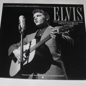You Pick: Calendars  Princess Diana 1998 Barbie 1999 40th Anniversary Elvis Commemorative Ed. 25 Yrs 1977-2002, Wertheimer Collection 2001