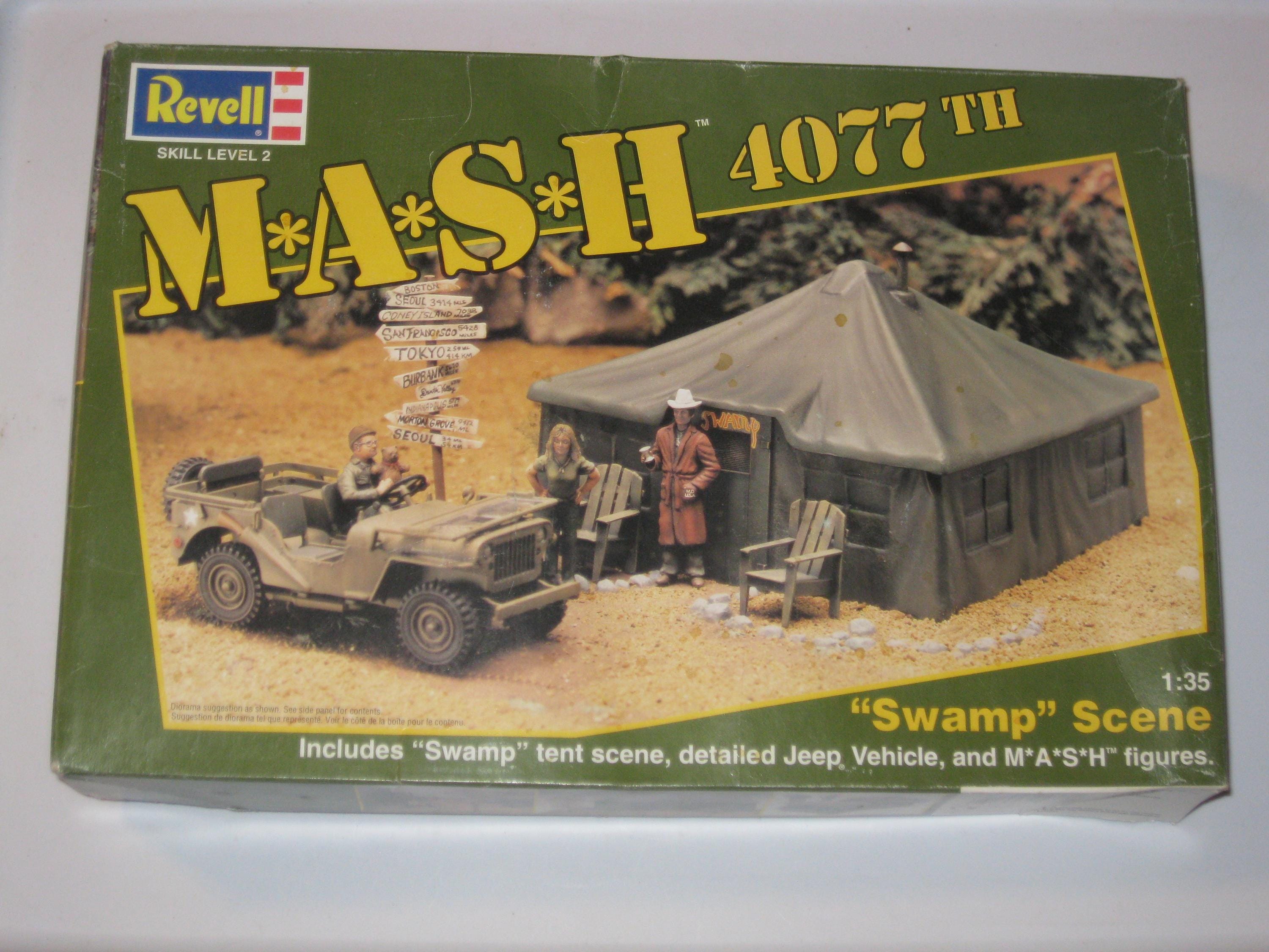 You Pick MASH Toys 1:35 Swamp Scene Model Kit, 1/87 Scale