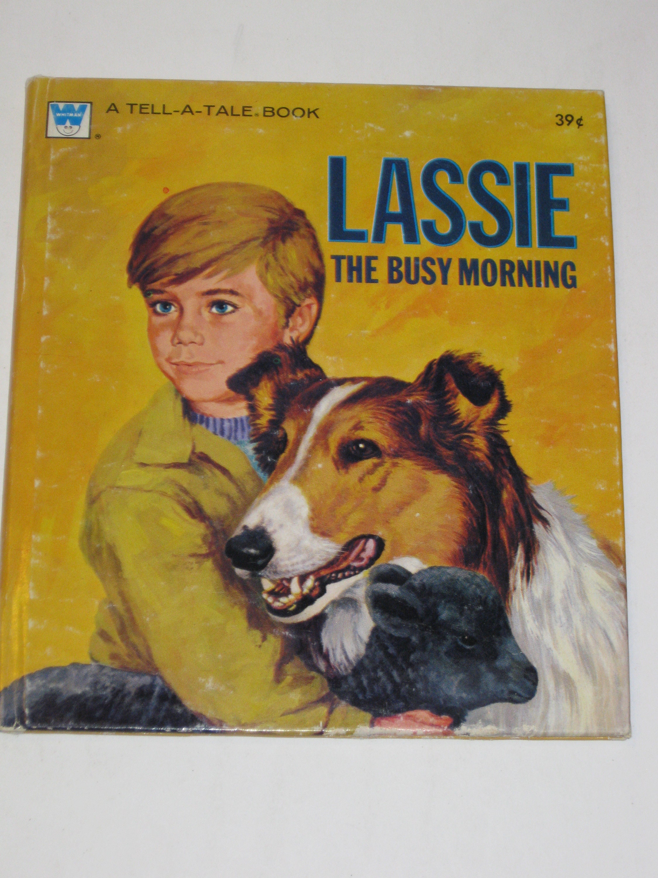 1973 Lassie The Busy Morning Tv Series Tie In Whitman Etsy