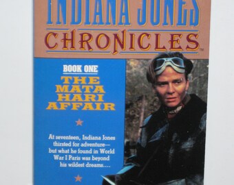 You Pick: Young Indiana Jones Chronicles #1 Mata Hari #2 South of the Border, #4 Masters of the Louvre, #4 African Safari TV tie-in pb book