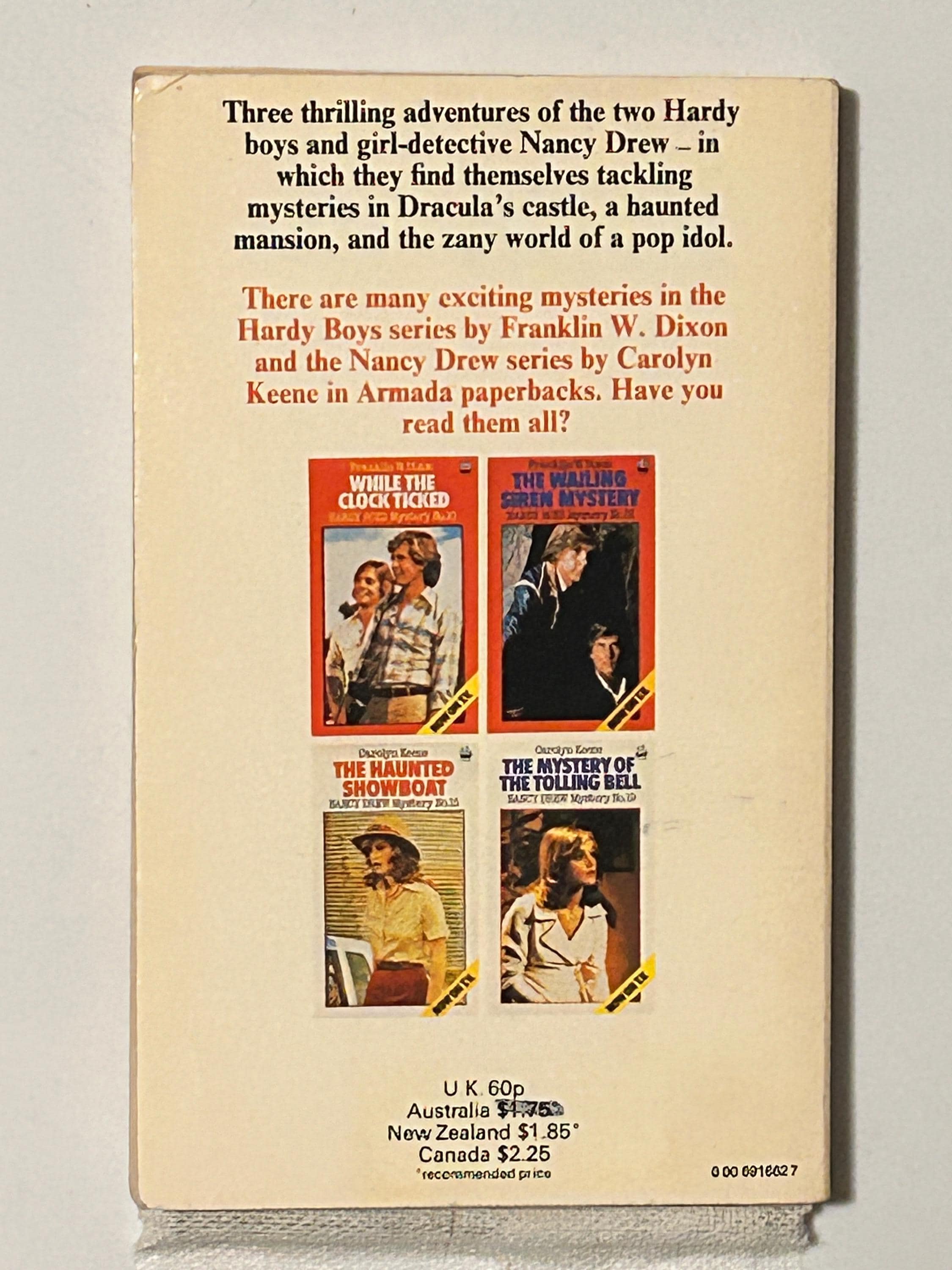 Hardy Boys Nancy Drew (you Pick) Haunted House/flight to Nowhere