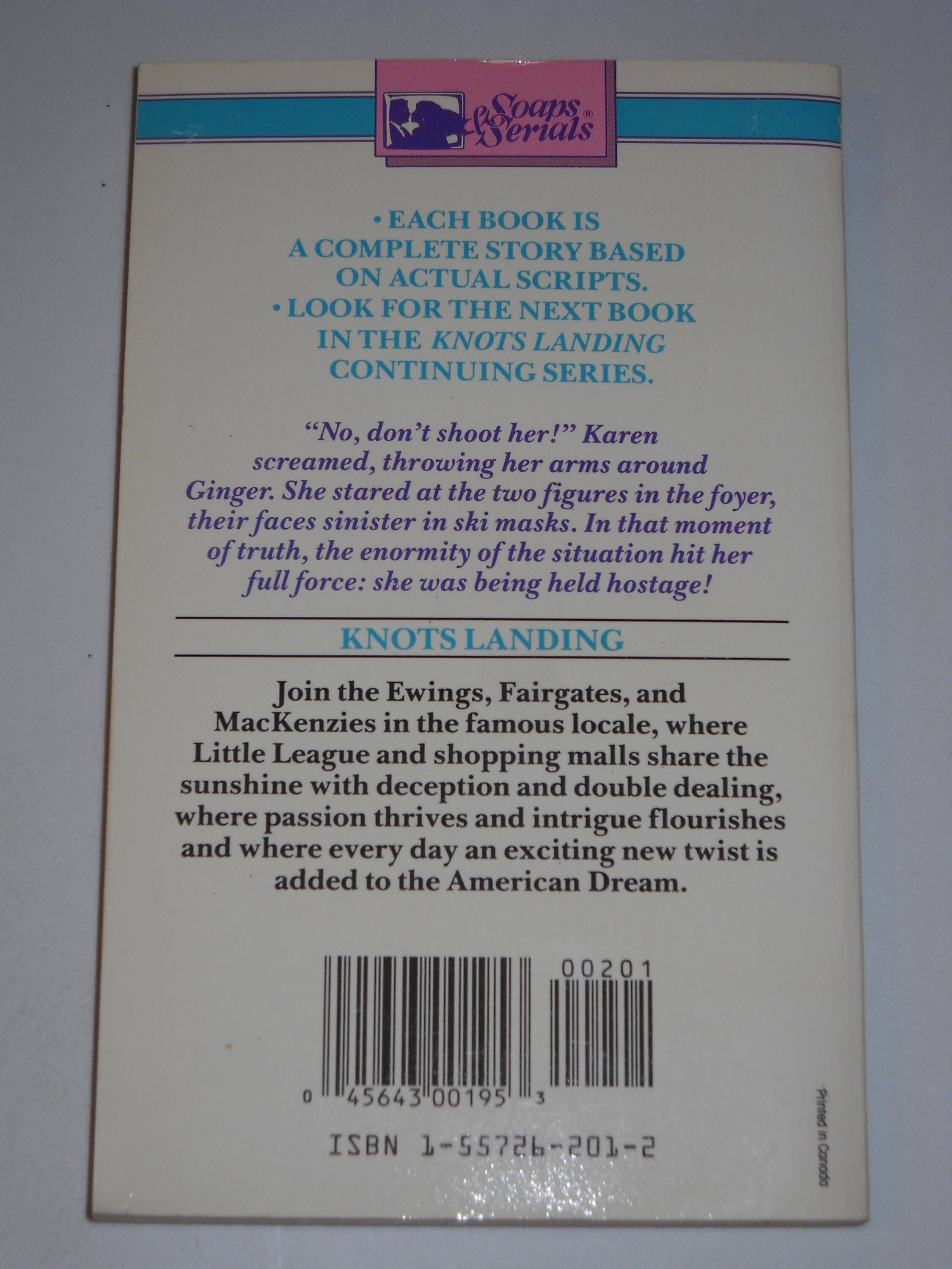 Knots Landing Soaps & Serials 1014 Soap Opera Series TV Etsy
