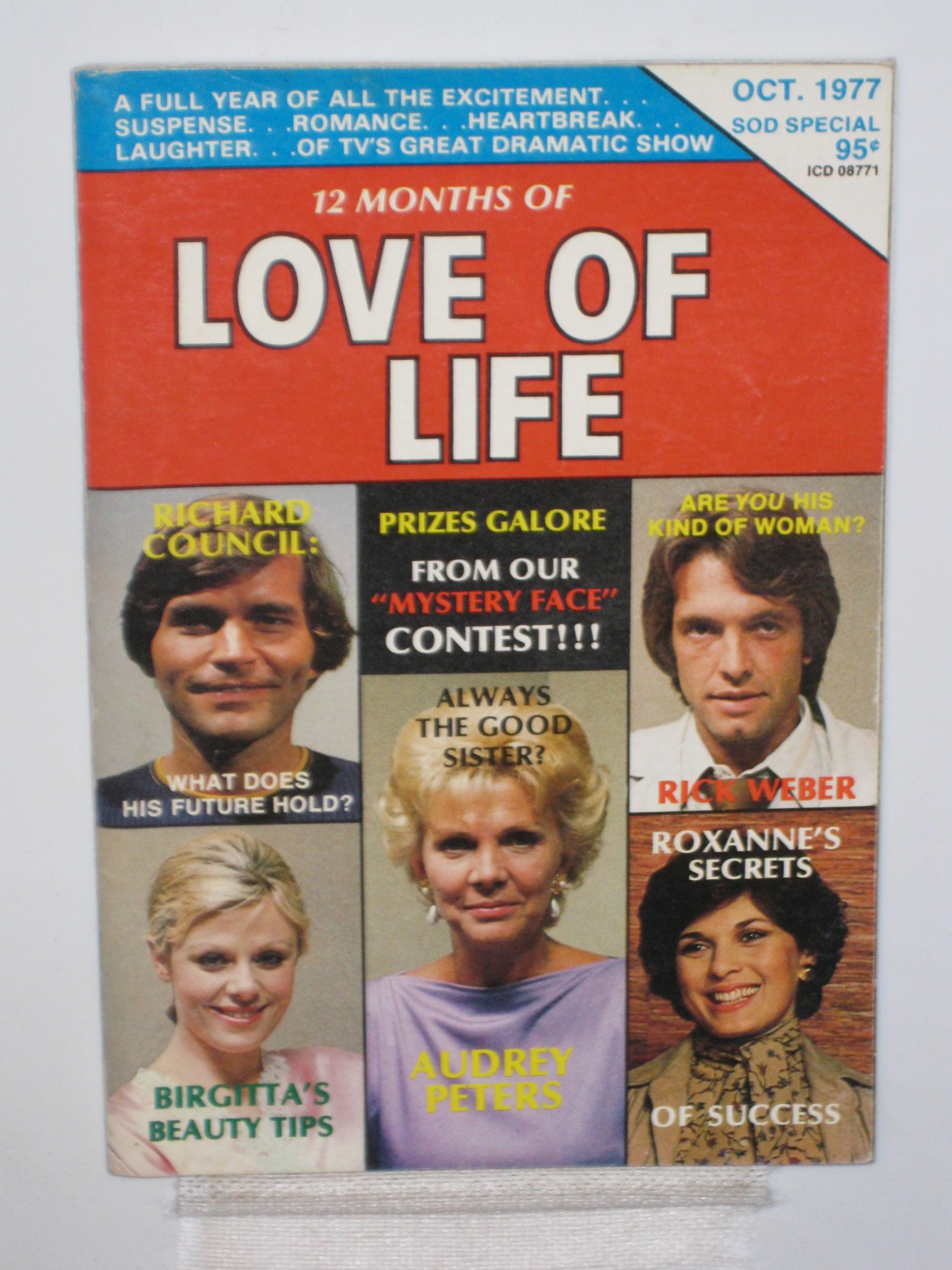 You Pick Soap Opera Digest Magazine 1977 1978 12 Months of Love of Life Edge of Night; Beverlee McKinsey Another World As the World Turns
