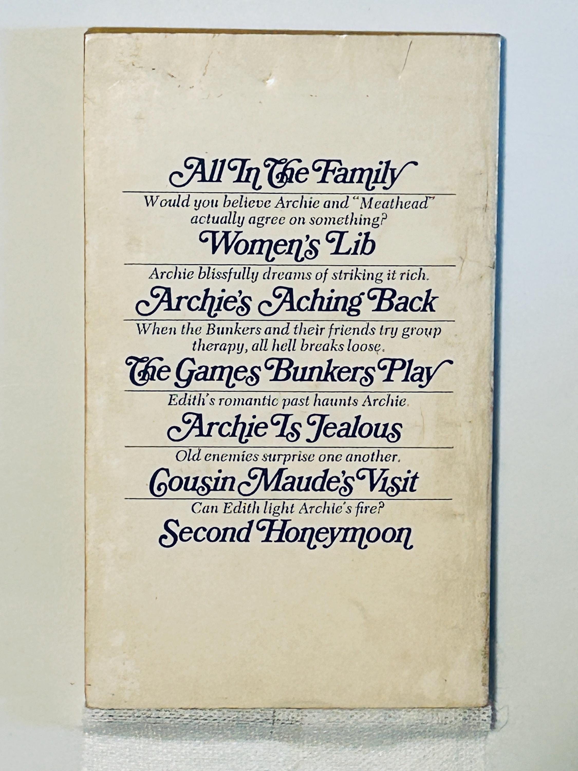 1970s All in the Family (you Pick) TV Tie-in Books - Wit and Wisdom of ...