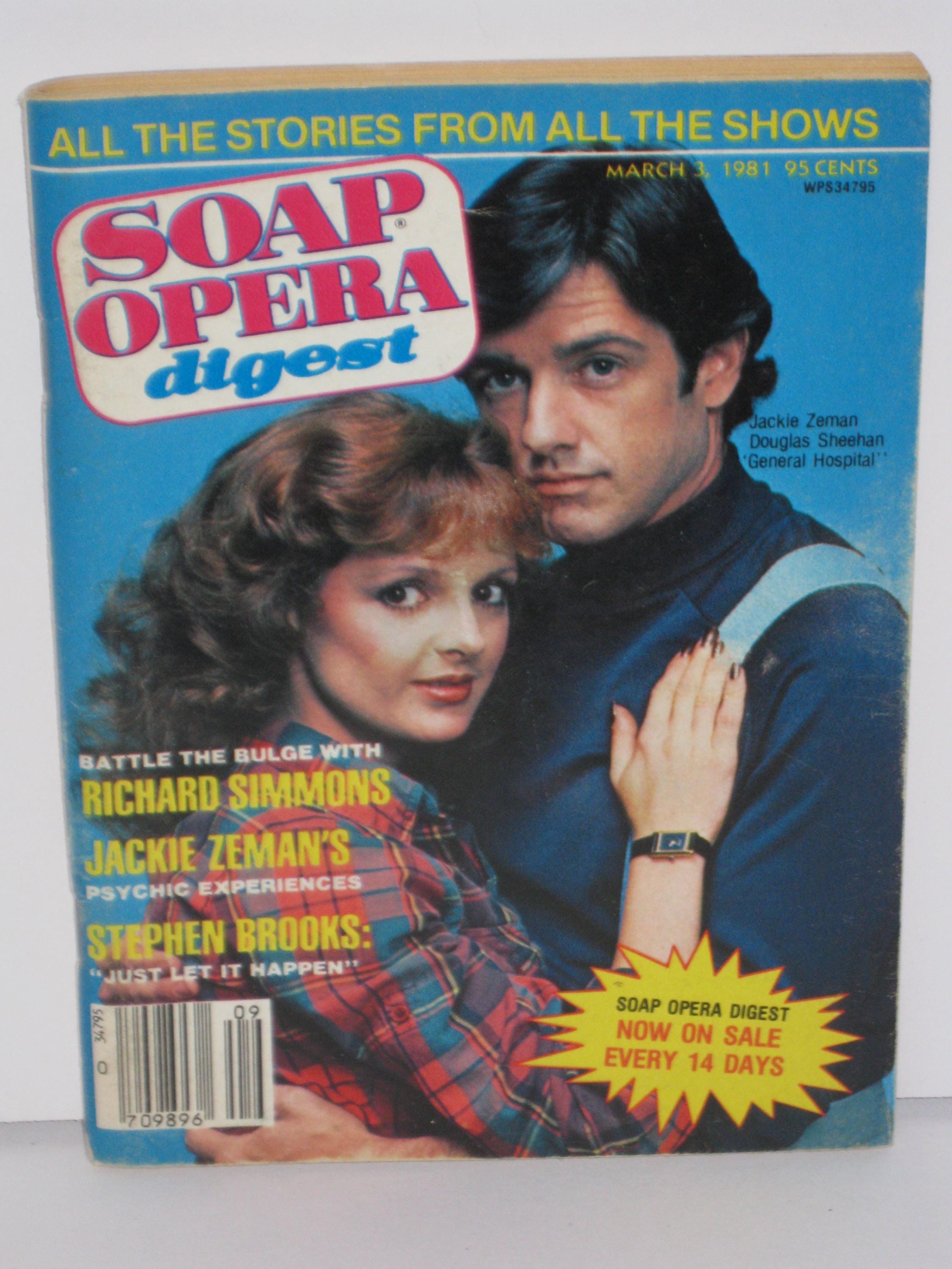 You Pick 1981 Soap Opera Digest Magazine Anthony Geary General